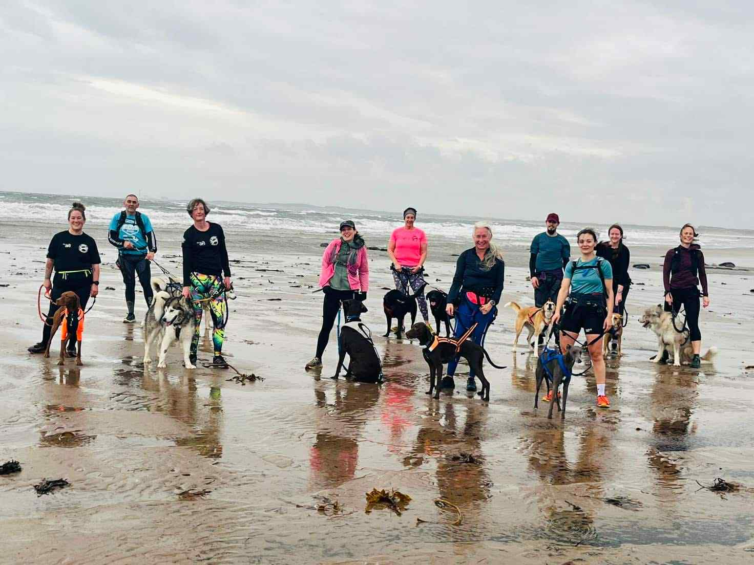 Beach group photo